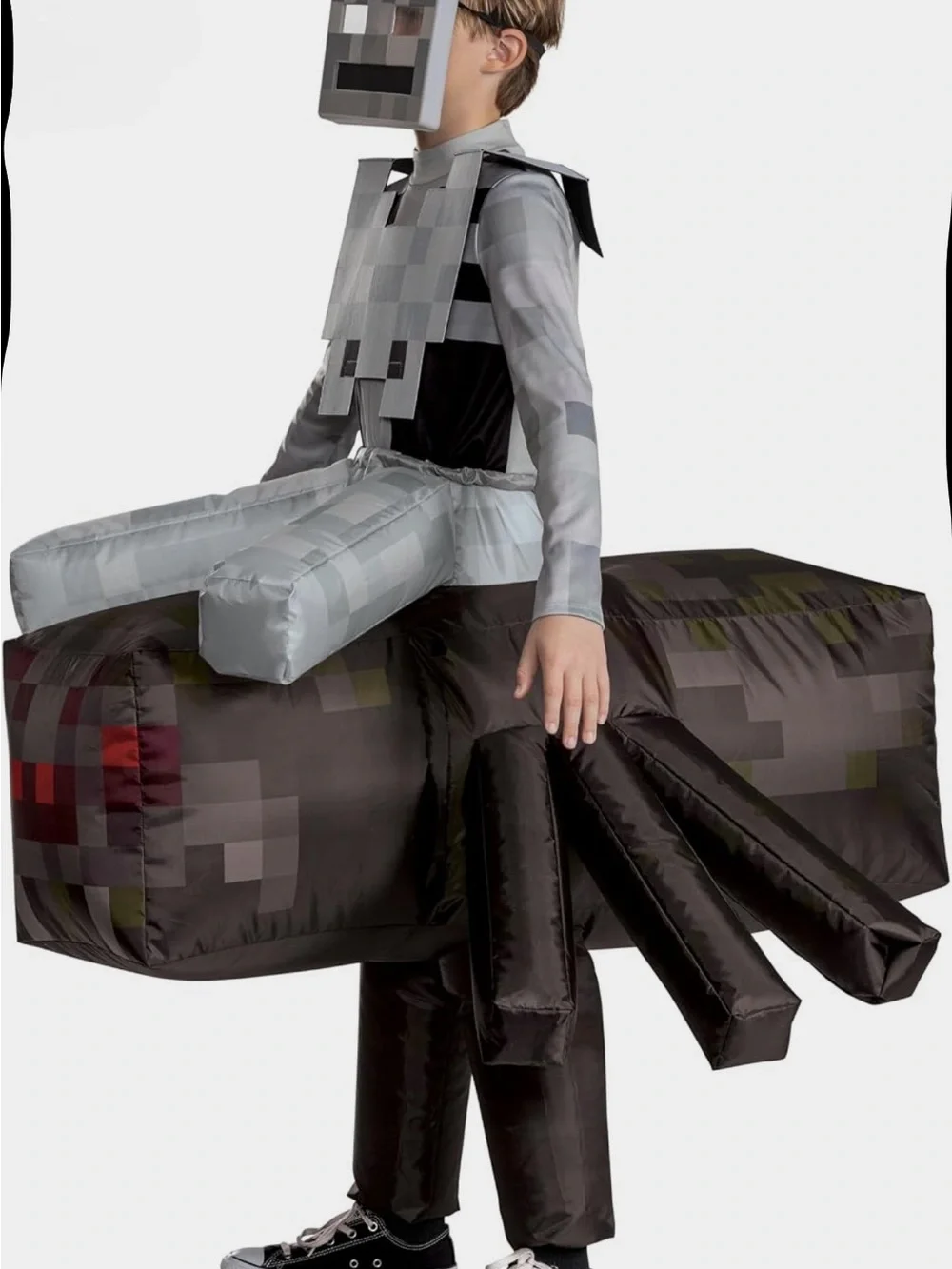 Minecraft Spider Jockey Inflatable Costume